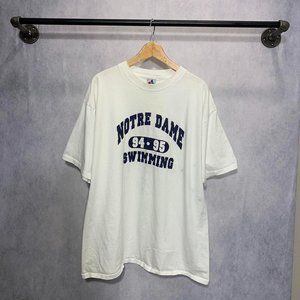 Vintage 1990s Notre Dame college shirt